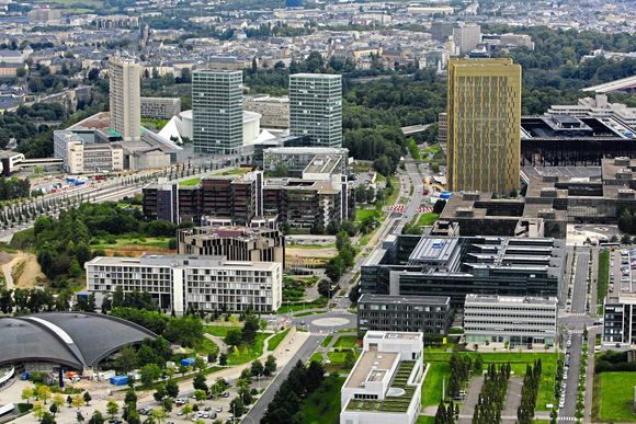 96wsgd the kirchberg area is home to eu institutions in