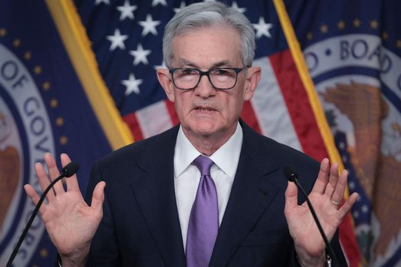 y9rz2x fed chair jerome powell holds news conference following the federal open market committee meeting 30655537 20231214064033