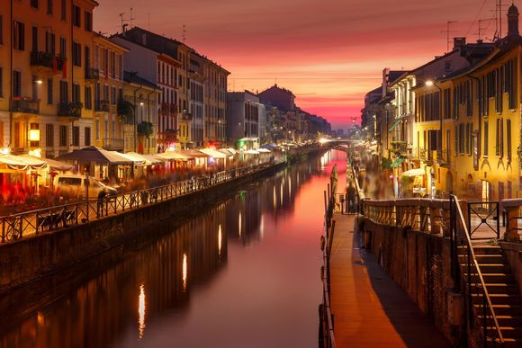 dnc0hs milans naviglio grande is home to multiple canal side bars and cafes perfect for watching the sunset 20231004044101