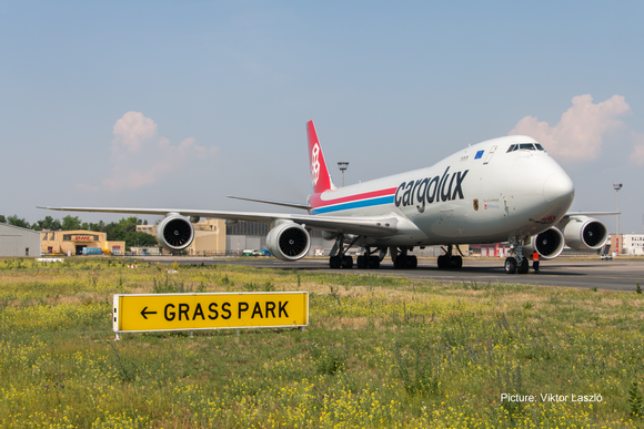 9rbqj6 cargolux jet parked on tarmac by cargolux and viktor laszlo 20240129121100