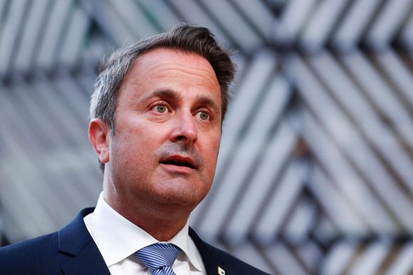 cay4jw luxembourgs prime minister xavier bettel arrives for an eu summit at the european council building in brussels 20231025160114