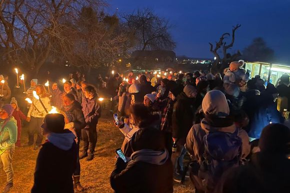 a torchlight procession to mark buergbrennen festival 20240215094227